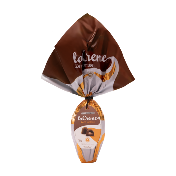 Ovo de Páscoa laCreme ao Leite Zero Lactose 180g